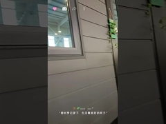 20フィートの拡張容器の家