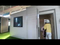 8級耐震性 20FT 壊れた橋のアルミ窓のプリメイドハウス