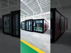 20フィートの拡張容器の家