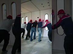 折りたたむカプセルスペースポッドホームズ アップルハウス SPC 床