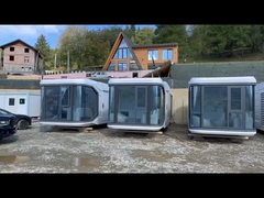 環境に優しいカプセルコンテナハウス プレファブ屋外オフィスポッド