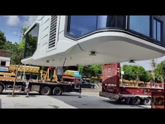 8.5メートル スペースカプセルハウス プリファブリックポッドハウス 風力抵抗