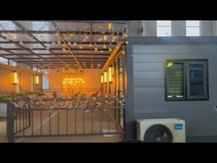 多機能の小さな折りたたむ家 コンテナ 防震 20フィート