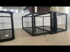 20年以上 寿命 20FT プリメイドハウス 鉄扉/壊れた橋 アルミニウムダブルドア