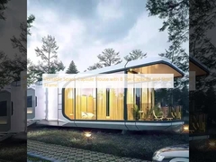 8トン対応、スチールフレーム構造のポータブル宇宙カプセルハウス