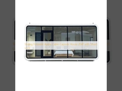 スライダブル折りたたむアップルキャビン カプセルハウス スマートロック付き 20m2