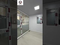 20フィート拡張可能ハウスの内部展示