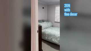 素晴らしい装飾が施された20フィート