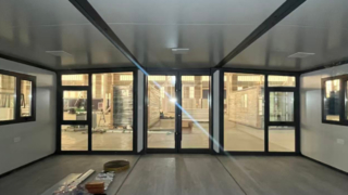 折りたたみ式20フィートコンテナホーム簡単セットアップ