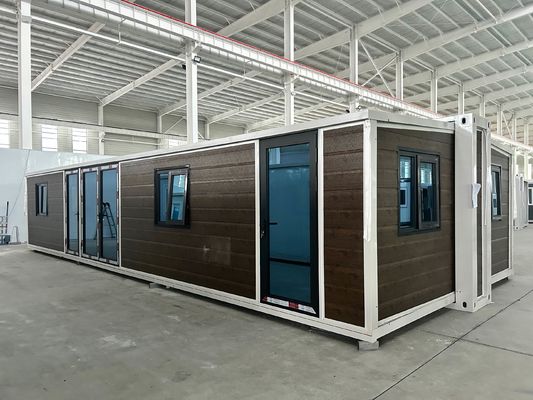 購入 レベル8の地震性能を持つ40フィート拡張容器ホーム online manufacture