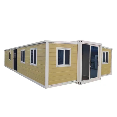 購入 White Expandable Prefab Homes with Customizable Size and Steel Construction online manufacture