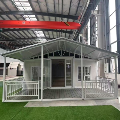 購入 風速11級対応のカスタマイズ可能なプレハブ折りたたみ式ハウス 20ft/40ft online manufacture