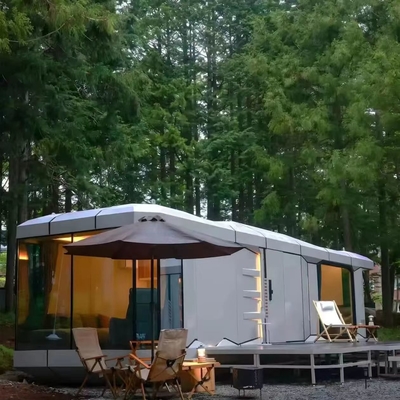 購入 ソーラーパネルを搭載した電化鋼宇宙カプセルハウス 8トン online manufacture