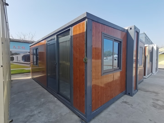 購入 Customizable Expandable Prefab Homes with 18.5 Square Meter Size and 2 KN/m2 Loading Capacity in Steel Construction online manufacture