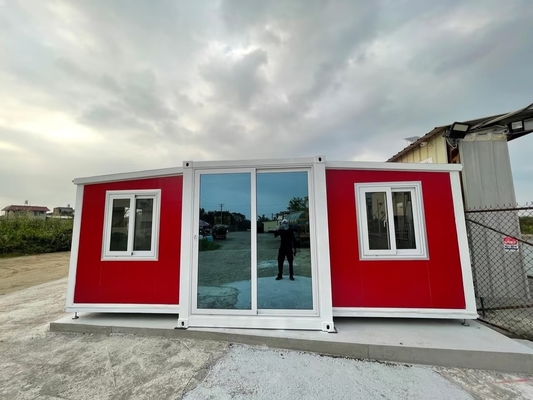 購入 Expandable Prefab Homes with 18.5 Square Meter Space Excellent Insulation for Militarized Base Use online manufacture