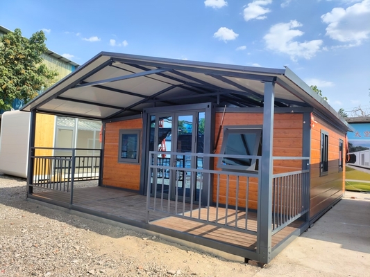 購入 40ft Expandable Container Home with 2200mm Fold Size 5900x6300x2480mm Extended Size and Accessories Included online manufacture