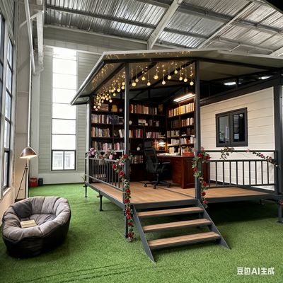 購入 Temporary Housing Solution Collapsible 20ft Container House with Canopy online manufacture