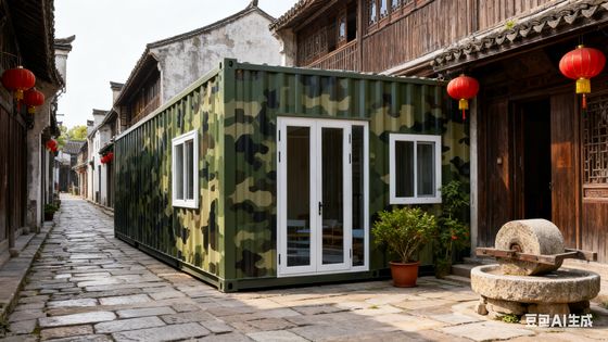 購入 18mm 耐火セメントファイバー床 折りたたみ式 20フィートコンテナ 37平方メートル 床面積 亜鉛メッキフレーム オンライン製造