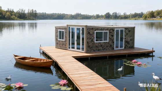 購入 18mm厚の防火水泥繊維床 双翼コンテナハウス 20FT 熱分解アルミの二重ドア online manufacture