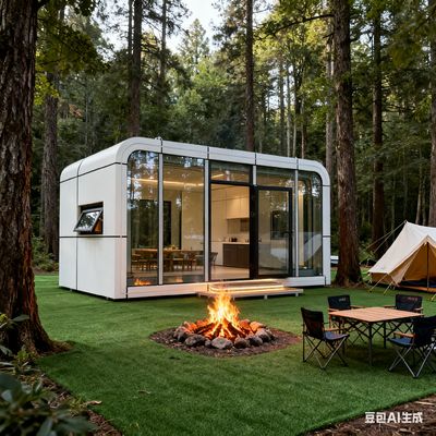 購入 WiFi 接続の2人向け Apple カプセルハウス ポータブルで組み立て簡単 online manufacture