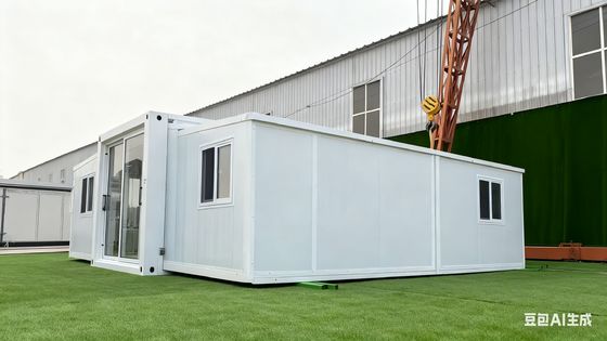 購入 Foldable 20ft Container with L5900*W2200*H2480mm Folding Size, 0.60KN/M² Wind Resistance and 2.0mm Top Beam Bending Parts オンライン製造