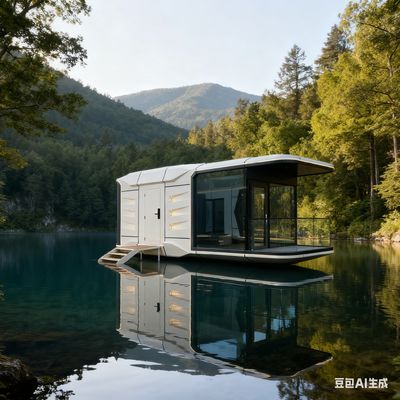 購入 Modern Space Pod with 9mm European Pine Board 3400mm Height Accommodating 2 People オンライン製造