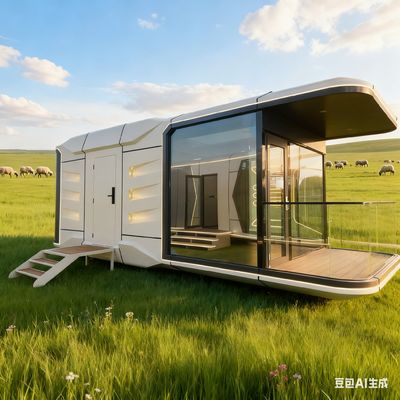 購入 Modern Space Capsule House with 3400 Height 3460 Width and 8560 Length for Compact Living オンライン製造