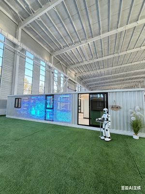 購入 40ft Expandable Container Home with Fully Galvanized Side Frame and Internal Dimensions L11540 * W6060 * H2240 Mm オンライン製造