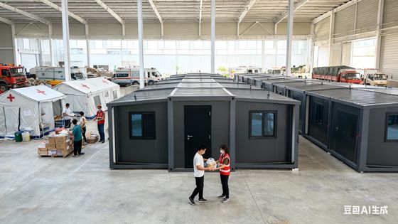 購入 標準的な電気配線付きのカスタマイズ可能なコンテナハウス オンライン製造