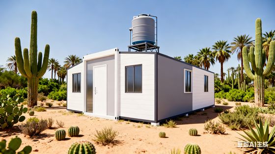 購入 30 Feet Model Prefab Folding House with 3.75 Tons Total Net Weight and 75mm EPS Wallboard Thickness オンライン製造