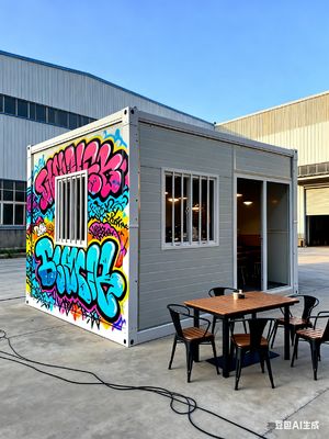 購入 Prefab Container House with Sound Insulation ≥ 30dB Wind Resistant 0.5KN/㎡ and Waterproof ‖ Class Performance オンライン製造