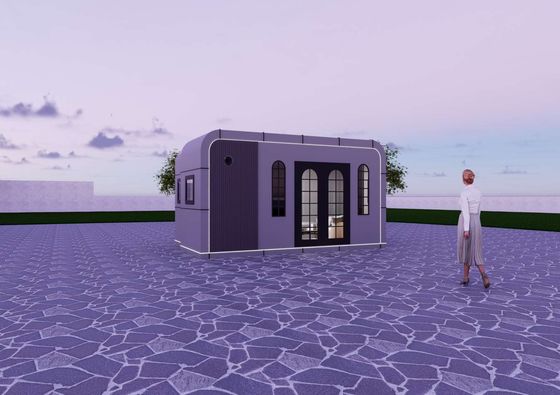 購入 Expanded Dimensions Apple Capsule House with 21.26㎡ Floor Area and Load Capacity for 2 Sets in 40ft Container オンライン製造