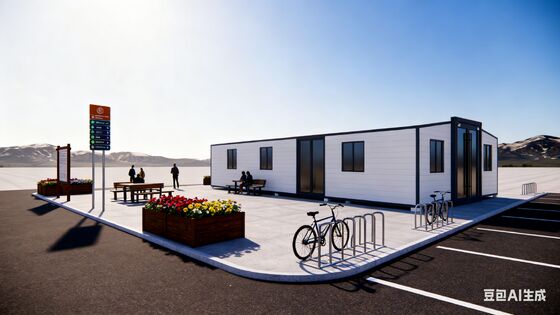 購入 40ft Expandable Container Home with Dry And Wet Separation Bathroom Customized Wiring Solutions and Steel Single Door オンライン製造