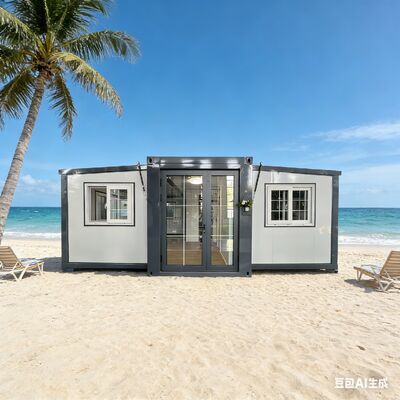 購入 Foldable 20ft Container with Pre-assembled Components Customizable Layout and 37 Square Meters Floor Area オンライン製造