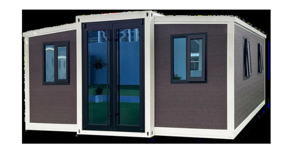 電気システムと32A漏れ防止装置を備えた 40フィート拡張容器住宅