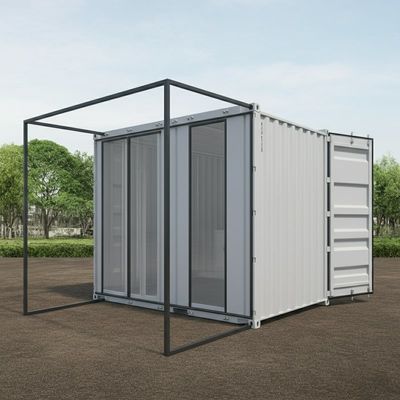 鉄鋼製 モジュール型 改造型 輸送コンテナ 家庭 調整可能