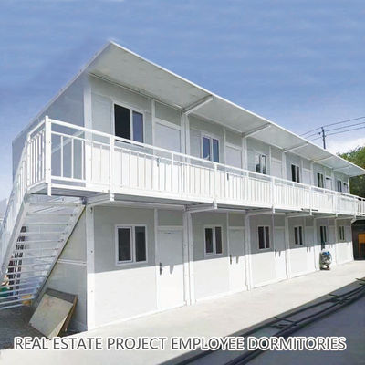 組み立てられた小さな折りたたみ可能な折りたたみ可能なモジュール型住宅 腐食防止