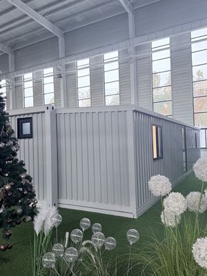 拡張可能なコンテナホーム 40フィート 内部デザインをカスタマイズし,地震性能レベル8