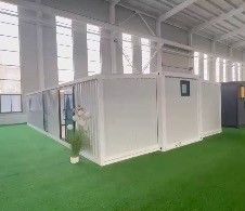 12kW 電力消費 40フィート 組み立て住宅 72m2 床面積 快適で持続可能な生活