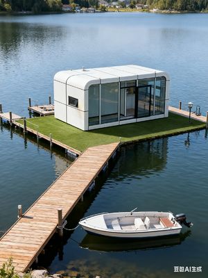 Apple Capsule Houseのスマートホーム機能 総重量5.4トン 2人収容