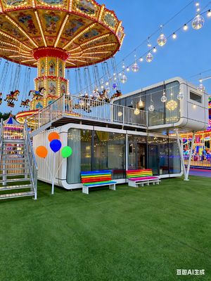 1000kgの負荷容量12KWのパワーと1部屋1浴室デザインのポータブルアップルカプセルハウス