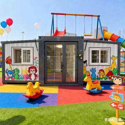 レベル8耐震性能 折りたたみ式20フィートコンテナ、50～75mm EPSサンドイッチパネル、1,172立方フィート容量