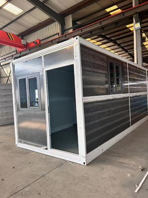 地面活力負荷2.0KN/m2のフラットパック折りたたみ屋外寸法5800*2400*2896mmとパッケージ40HQ