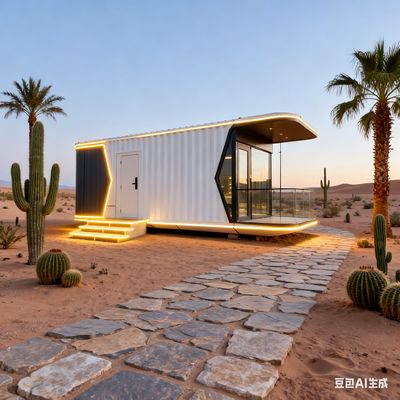 カスタマイズされた内装とL8560 * W3460 * H3400のSpace-29スペースカプセルハウス