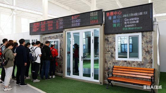 折りたたむ20フィートコンテナ 75mm EPSサンドウィッチパネル PVC/PPRパイプと断路システム