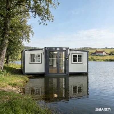 L5900*W2200*2480mmの折りたたむ20フィートのコンテナ 折りたたむ寸法 CE認証と貯蔵および輸送のための熱隔音