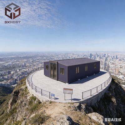 拡張サイズ L11800 W6220 H2480mm 40フィート 組立済み リビング住居 カスタマイズされた色 モジュール式住宅ソリューション 組立用に設計