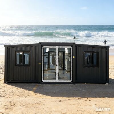 完全亜鉛メッキ折りたたみ式20フィートコンテナ、断熱材およびカスタマイズ可能な電気システム付き