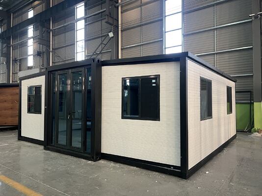 防水・防風設計、フル亜鉛メッキ主フレームを備えた折りたたみ式20フィートコンテナ、寿命30～40年