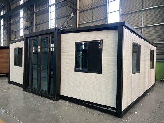 75mm EPSサンドイッチパネル 折りたたみ式20フィートコンテナ 30-40年の寿命 防水防風設計 モジュラーリビングスペース用